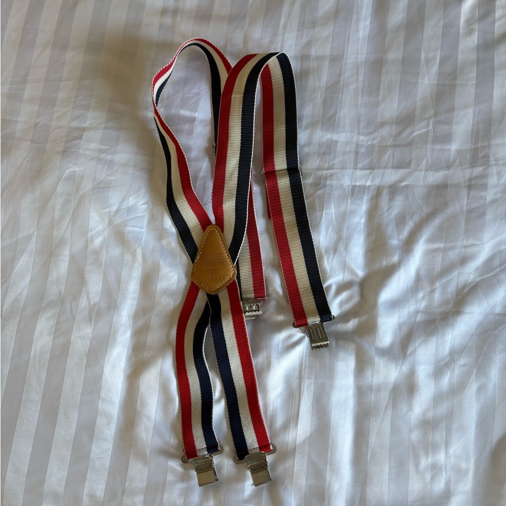 Classic Red, White, and Blue Suspenders